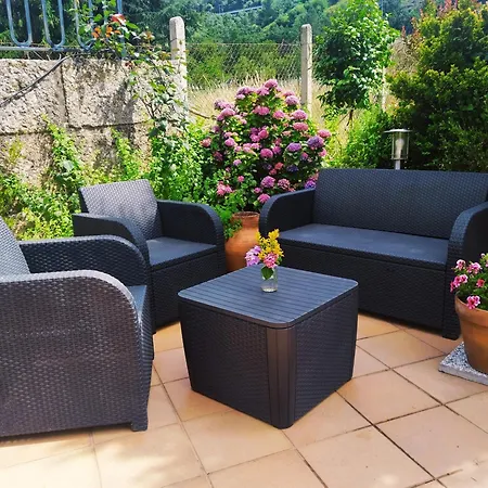 Villa Casa Iriana - Parking Gratis I Jardin I Barbacoa Ourense Esterno foto
